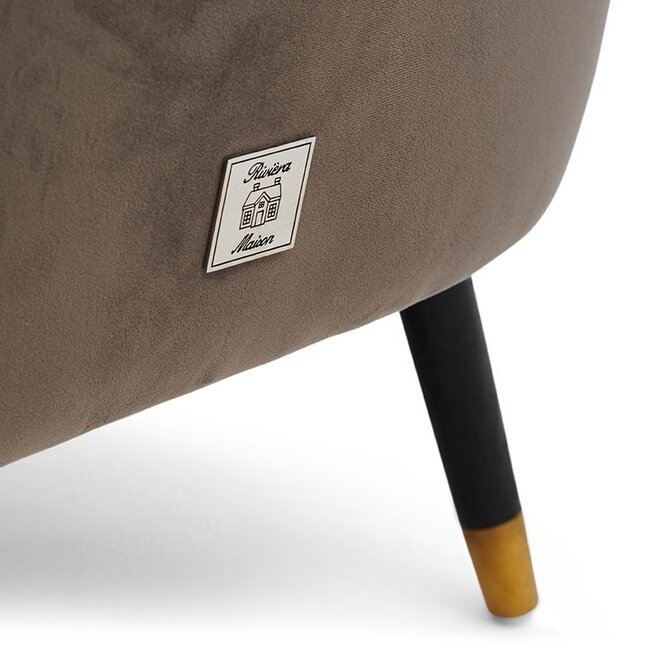 Riviera Maison Laurel Armchair Vel III Anthra