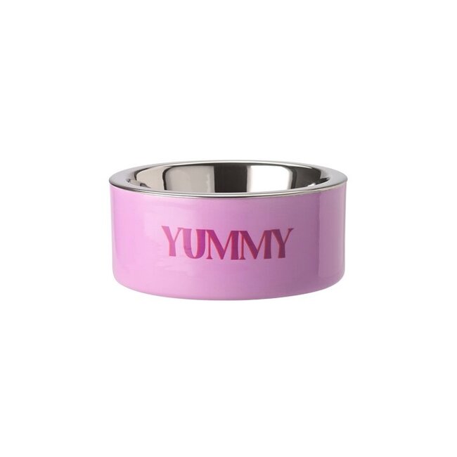 Love Pets, bowl, S, motive: Yummy, pink lavender