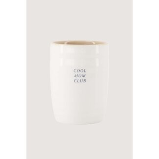Zusss Koffiemok cool mom club wit /  oker