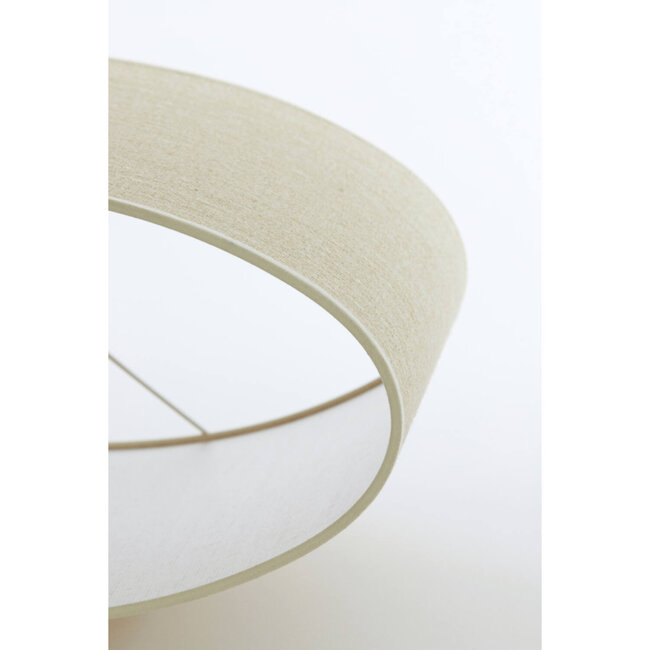 Light & Living Kap ovaal recht smal 38-17,5-28 cm SENDAI zand