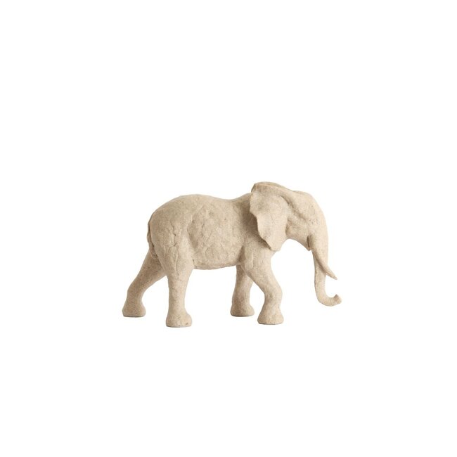 Light & Living Ornament 38,5x15x24 cm ELEPHANT zand