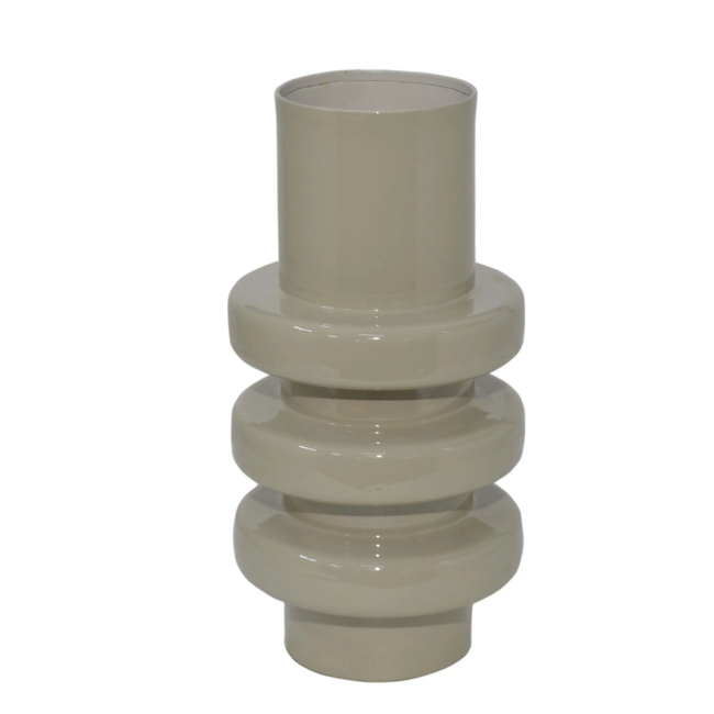 Colmore Vase REMY Ø15x30cm stone