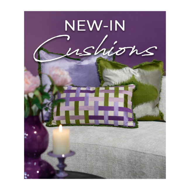 Colmore Cushion lines multi/purple CO 60x35