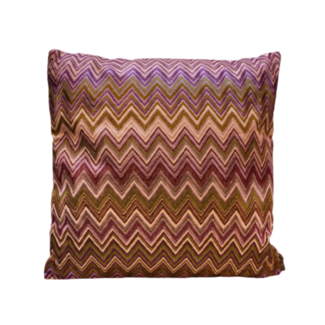 Colmore Kussen multi purple chevron CO 50x50