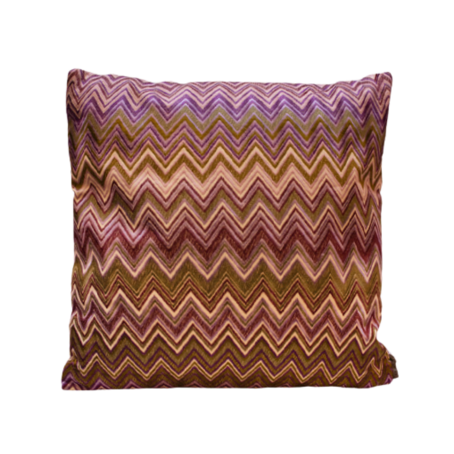 Colmore Kussen multi purple chevron CO 50x50