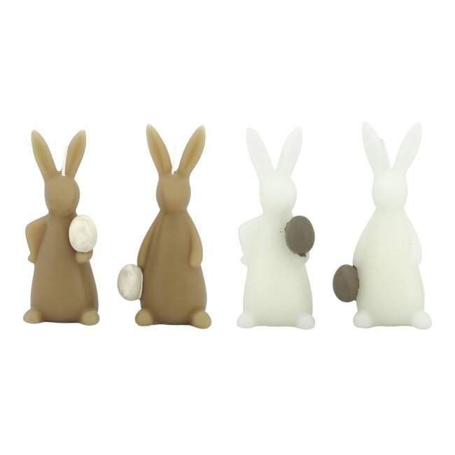 Home Society Deco Kaars Bunny & Egg (per stuk)