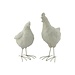 Home Society Dec0 Deco Chicken M Ass 2  (prijs per stuk)