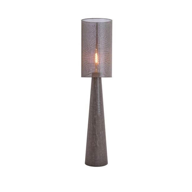 Light & Living Vloerlamp Ø38X180 Cm Micky Linen Brown
