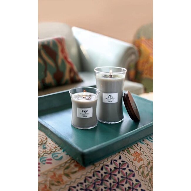 Woodwick Fireside Large Candle WoodWick© 130h.