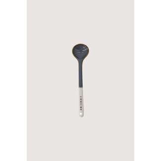 Zusss Lepeltje keramiek lieveling wit / blauw