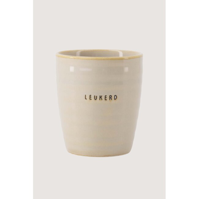 Zusss Koffiemok leukerd zand