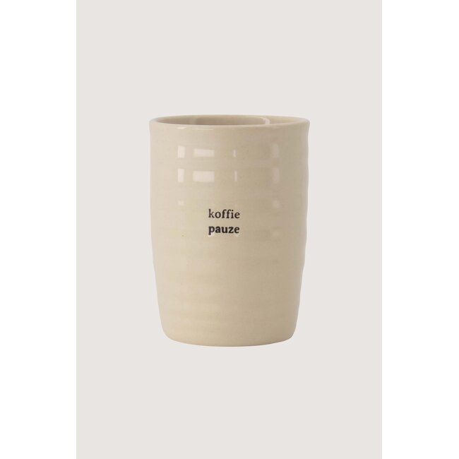 Zusss Koffiemok koffie pauze zand