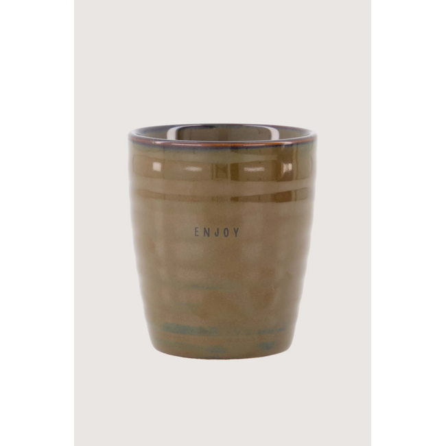 Zusss Koffiemok enjoy bruin