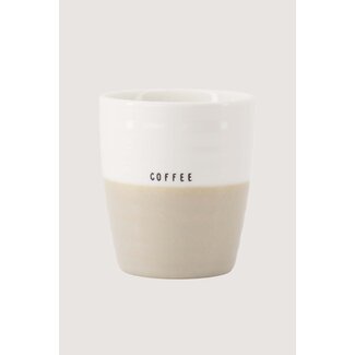 Zusss Koffiemok coffee wit / zand