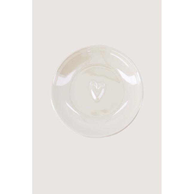 Zusss Dipschaaltje parelmoer hartje wit