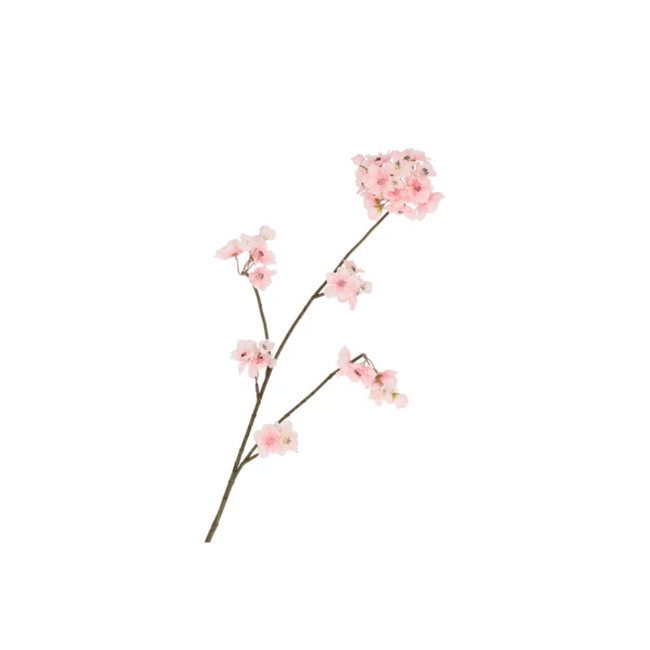Silk cherry blossom light pink 85cm