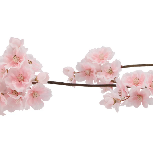 Silk cherry blossom light pink 85cm