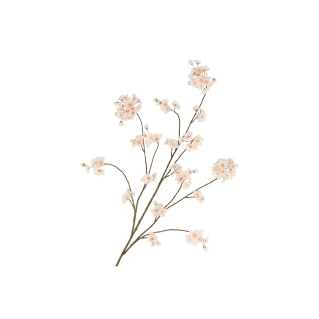 Silk cherry blossom champagne 126 cm