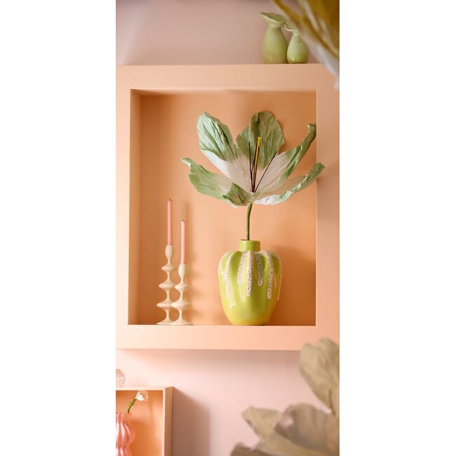 Light & Living Kandelaar Ø10,5X34,5 cm VIREEN glanzend beige