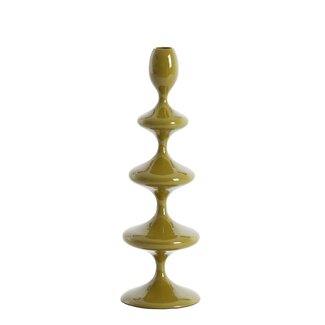 Light & Living Kandelaar Ø10,5x34,5 cm VIREEN olijf groen