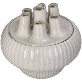 Kersten Vaas Keramiek Wit 29x29x25,5cm
