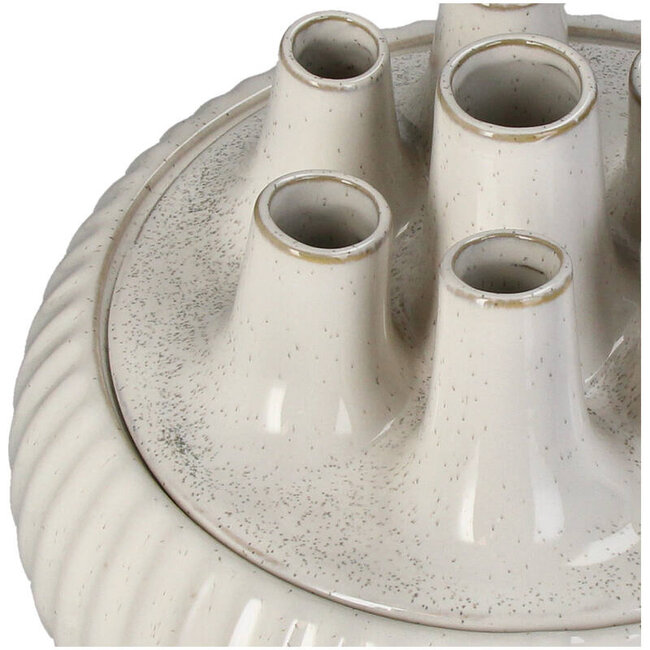 Kersten Vaas Keramiek Wit 29x29x25,5cm