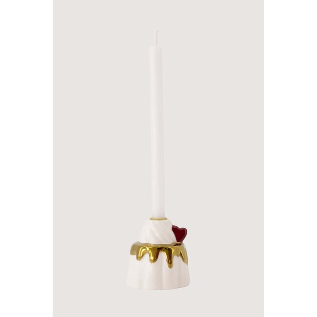 Zusss Kandelaartje keramiek taartje