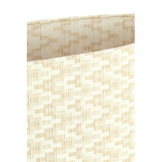 Light & Living Kap ovaal recht smal laag 58-24-27 Cm Jinx White