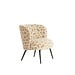Light & Living Stoel 68X67X72 cm Dieyda Taupe+Beige-Matt Black