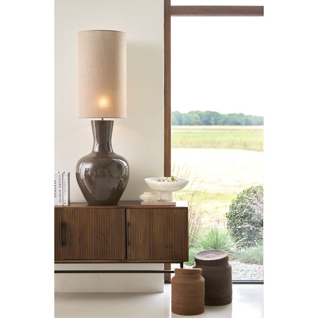 Light & Living Kap cilinder 40-40-70 Cm Caden Beige