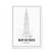 WIJCK. Poster Martinitoren 30x40cm