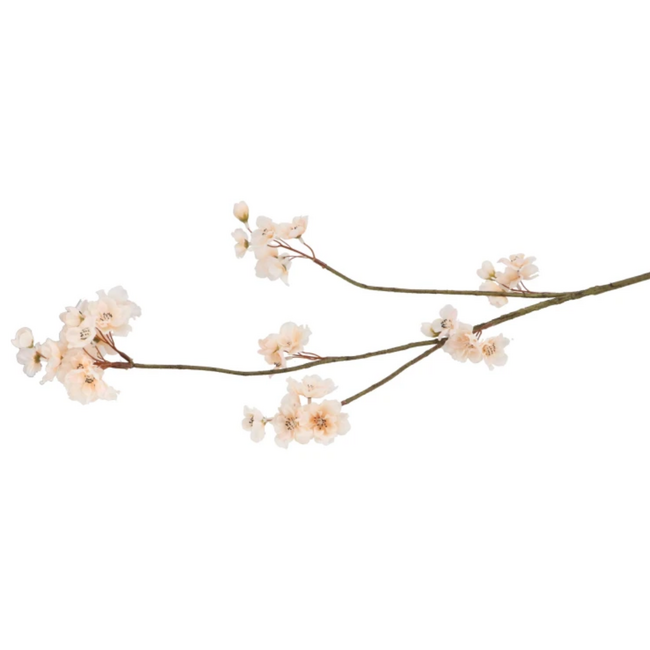 Silk cherry blossom champagne 85cm