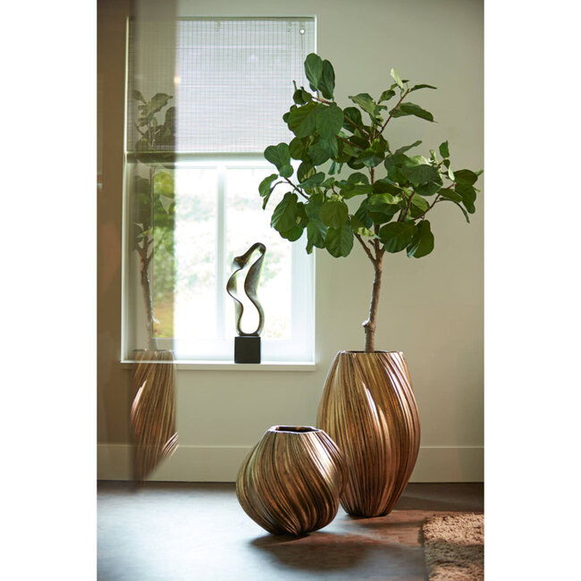 Light & Living Vaas deco Ø34x32 cm YATUNG antiek brons