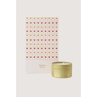 Zusss Geurkaars tin in zakje Big Hug for you