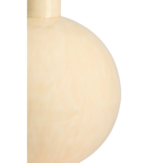 Light & Living Lampvoet Ø25,5x33 cm BENU glans licht roze-crème