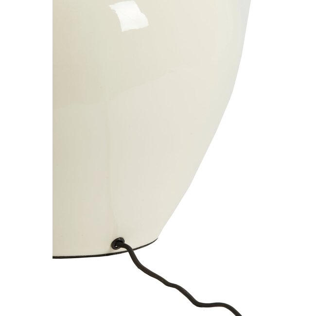 Light & Living Lampvoet Ø33x51 Cm NANA glanzend Crème