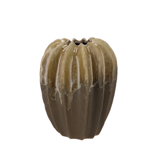 Dion brown vase structure 20x20x23cm