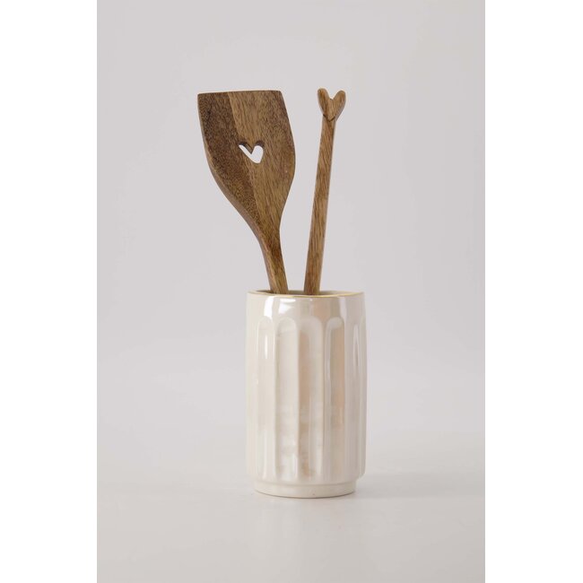 Zusss Spatel hout hartje