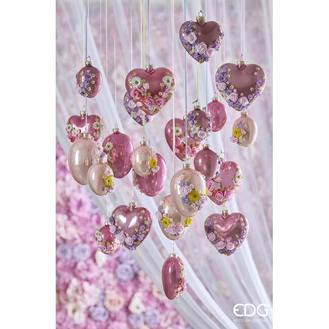 EDG Floral Harten 2 assorti (per stuk)