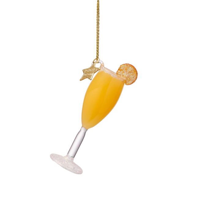 Vondels Vondels Glazen Paasornament Set – Mimosa Brunch