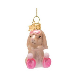 Vondels Ornament Pasen bunny pink