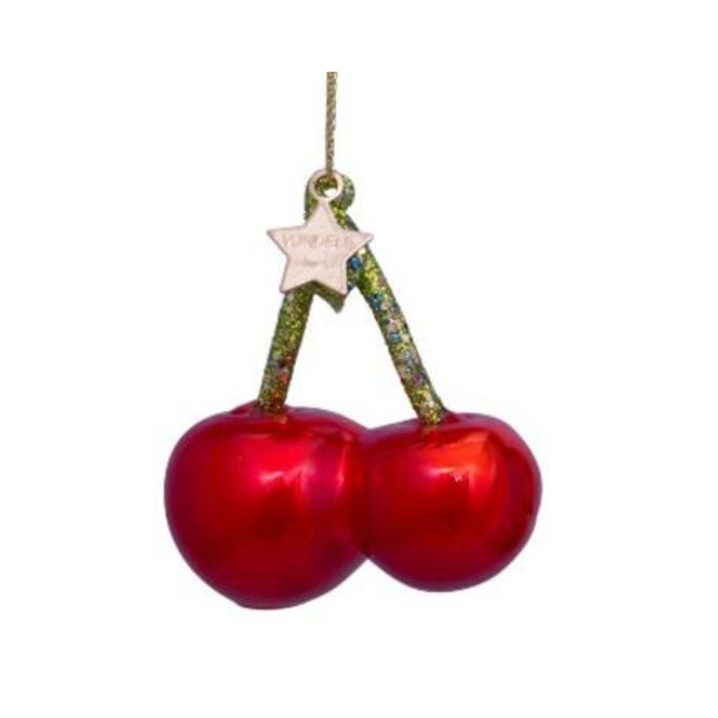 Vondels Ornament Pasen Glazen Kersen