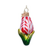 Vondels Ornament Pasen GlazenTulp rood-wit