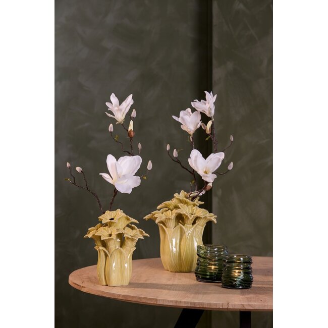 Light & Living Ornament 19x8x11,5 cm HANDS taupe grijs