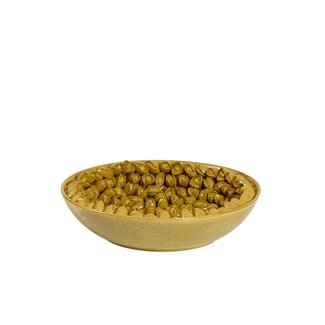 Light & Living Schaal Ø43x12 cm ANABELA keramiek olijf groen-bruin