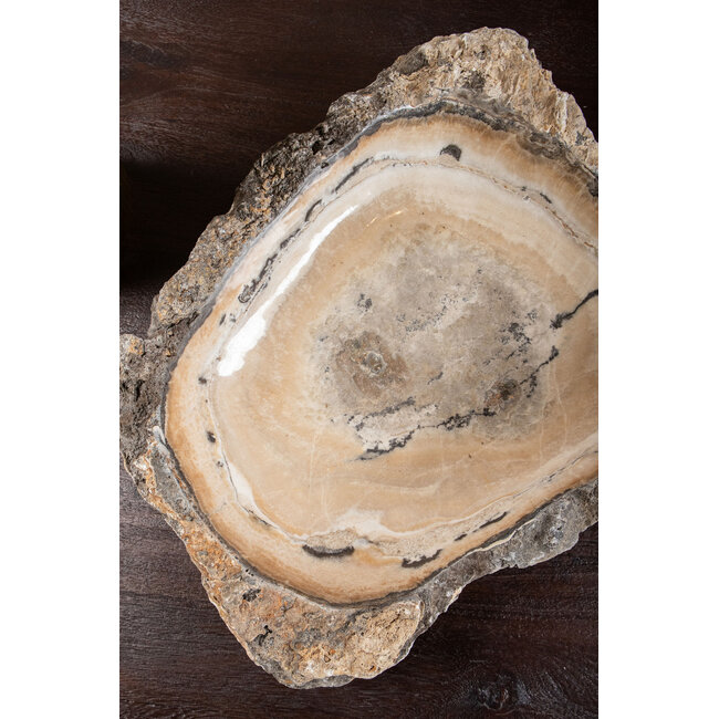 PTMD Schaal KELLER Natural Onyx – 40x35x7 cm