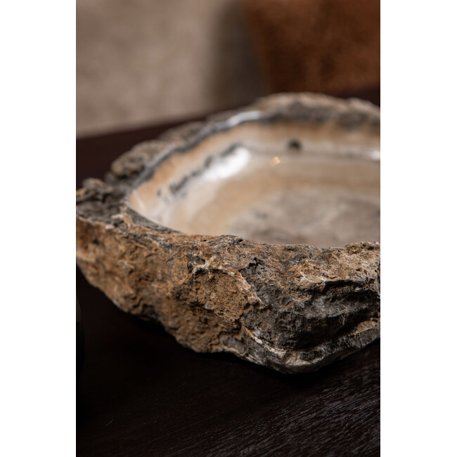 PTMD Schaal KELLER Natural Onyx – 40x35x7 cm