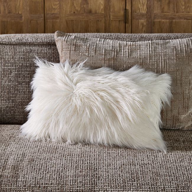 Riviera Maison Stelvio Faux Fur Pillow Cover 50x30
