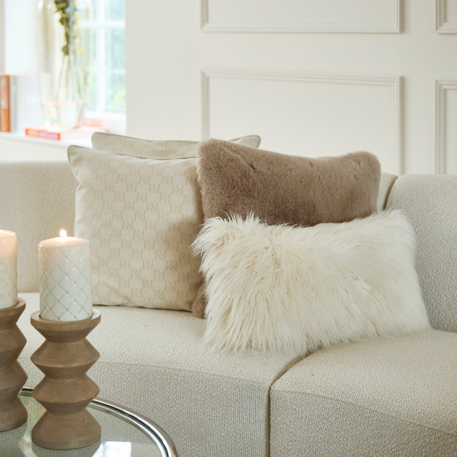 Riviera Maison Stelvio Faux Fur Pillow Cover 50x30