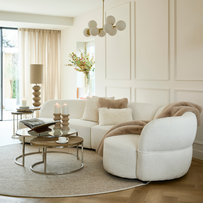 Riviera Maison Stelvio Faux Fur Pillow Cover 50x30